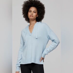 Naked Cashmere Light Blue 100% Cashmere Hoodie - L